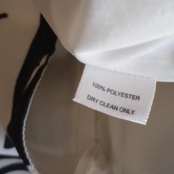 WHBM Black White Tropical Floral Bold Print Long Gown A-Line Strapless Gown Sz 2 - Picture 12 of 16